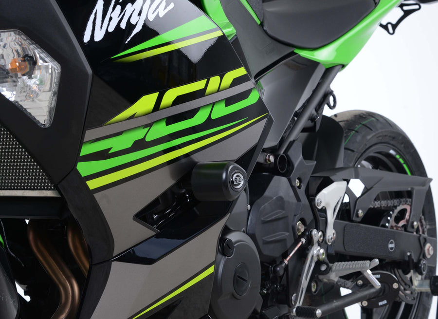 Kawasaki Ninja 400 ABS (EX 400 G) [2018] - Aero crash pad white Kawasaki Ninja 400/Z400
