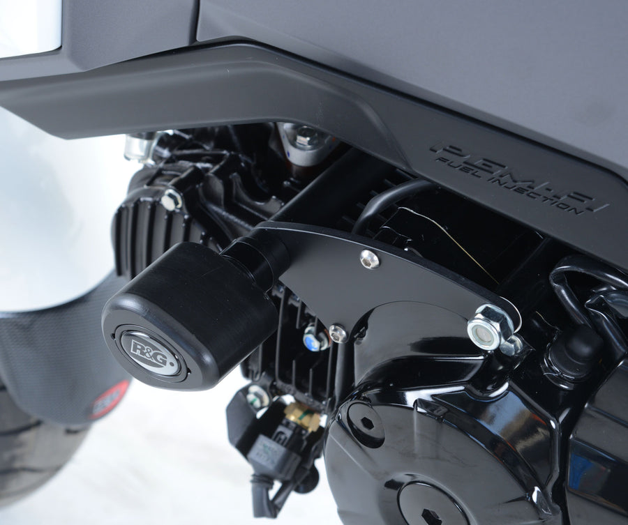 Honda MSX 125 ABS (JC 75) [2017-2020] - Aero crash pads black Honda MSX125