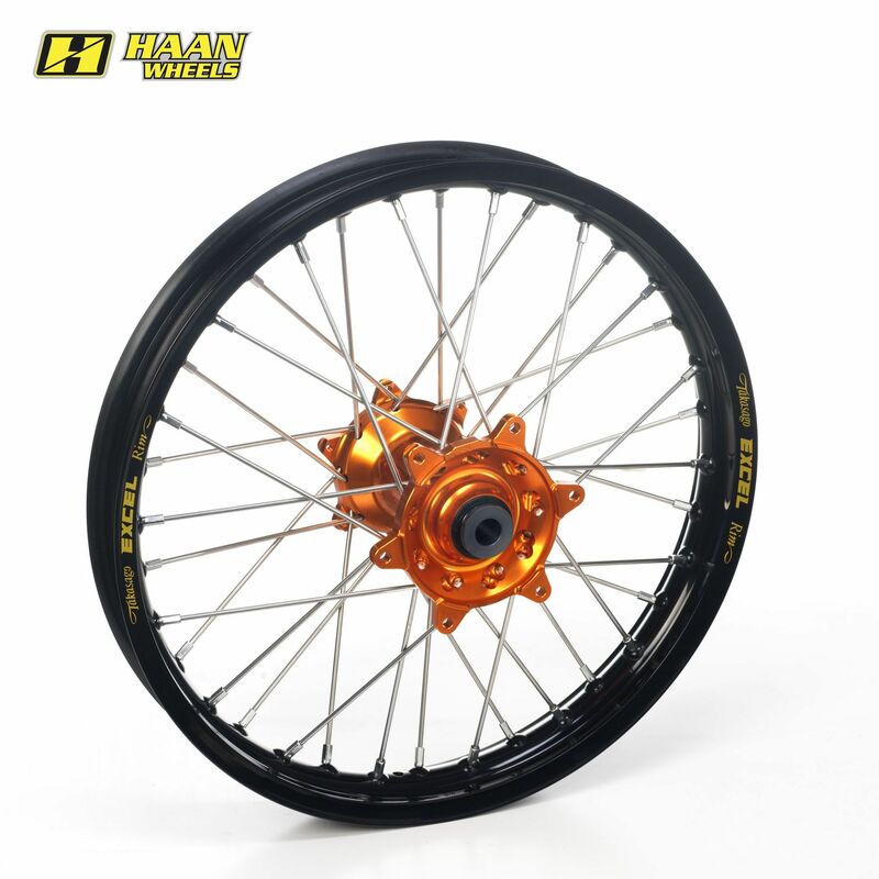 Husqvarna Te 125 [HAAN WHEELS] - SM rear wheel completely tubeless - 17x5.00x36T