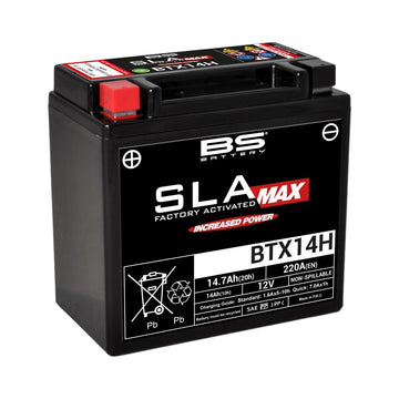 Bmw R 1200 Gs Adventure [BS BATTERY] - SLA Max Maintenance Free Battery Factory Activated - BTX14H