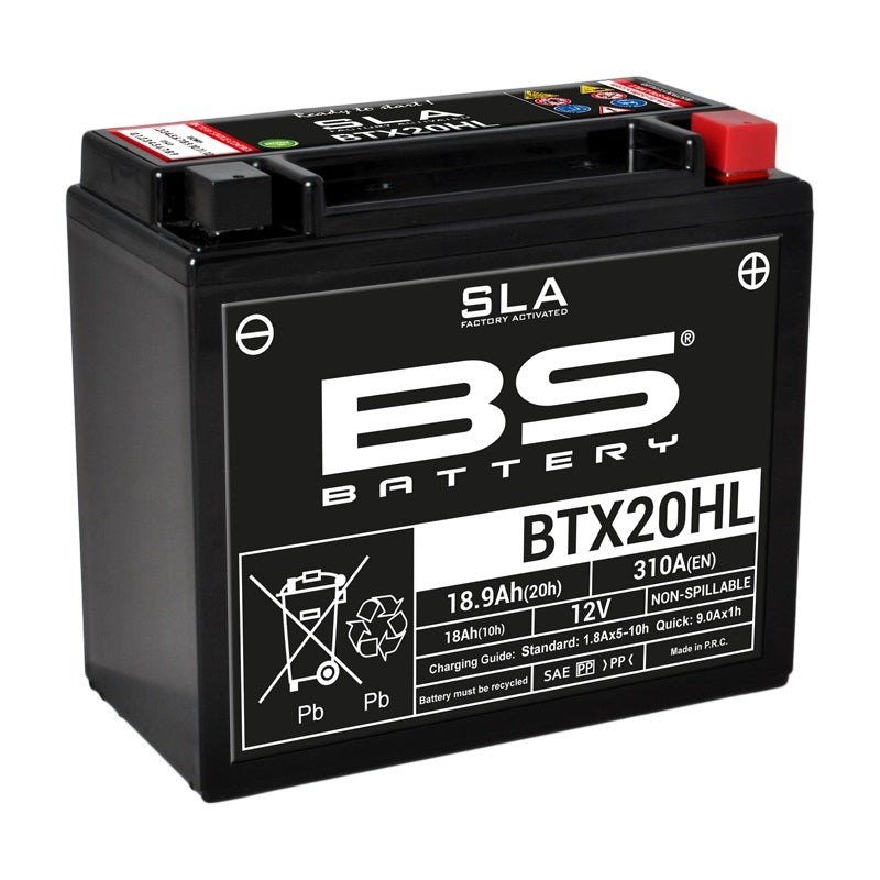 Triumph Rocket [BS BATTERY] - SLA Maintenance Free Battery Factory Activated - BTX20HL