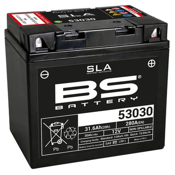 Moto Guzzi Sp 1000 [BS BATTERY] - SLA Maintenance Free Battery Factory Activated - 53030