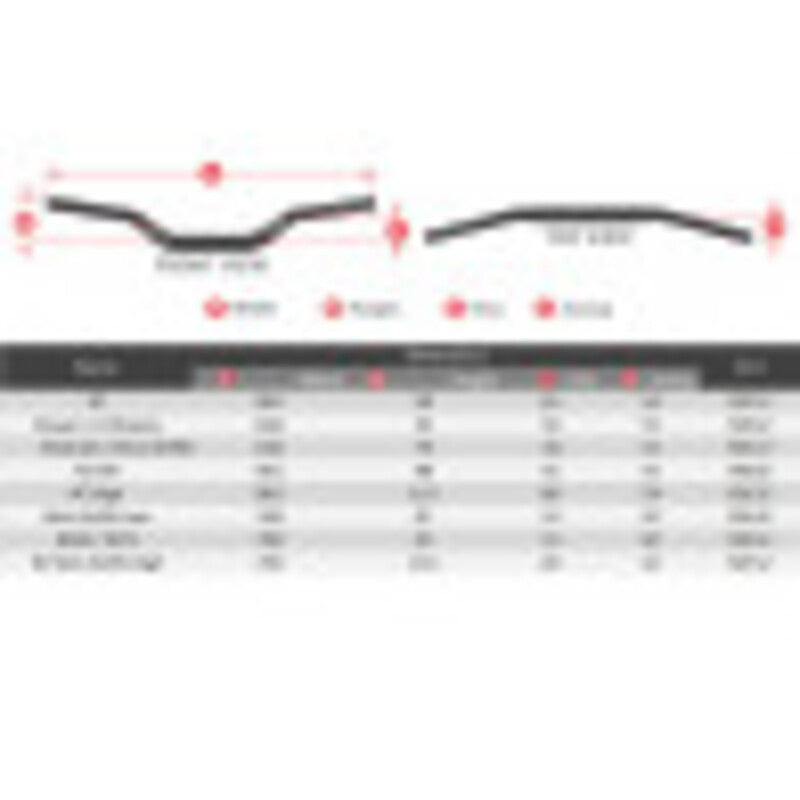 Honda Xr 75 [SCAR] - handlebar black/pad blue