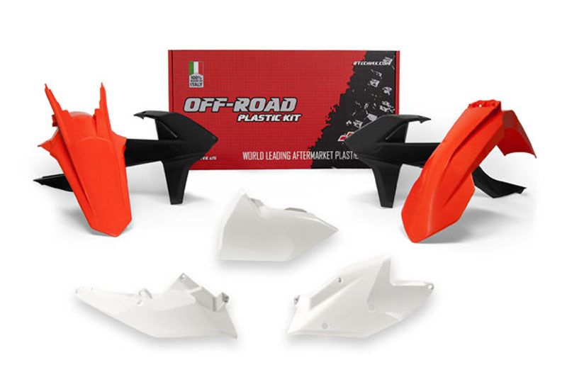 KTM 300 EXC SIX Days [2017] - Plastik-Kit Originalfarbe (2018) rot/weiß/schwarz KTM
