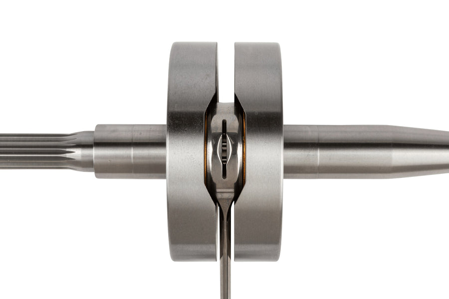 Aprilia SR Netscaper 50 2T LC - crankshaft 47mm stroke 95mm connecting rod