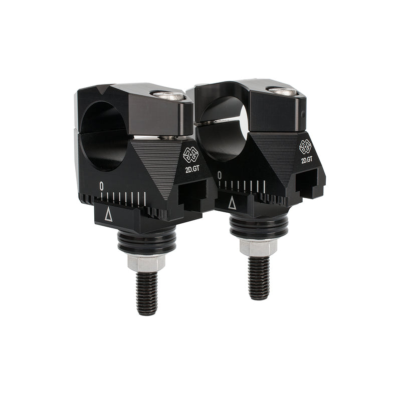 Honda Cb 650 R Neo Sports Cafe [GILLES] - 2DGT Adjustable Handlebar Mounts Black Honda