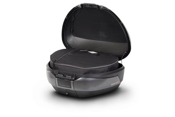 Kawasaki J 300 [SHAD] - SH48 DG Top Case + Backrest Dark Gray