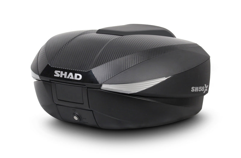 Yamaha X-Max 300 Tech Max + [SHAD] - SH58X Top Case - Carbon cover incl.