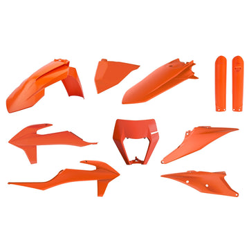 KTM 350 XC F [2020-2022] - Plastik-Kit Orange KTM