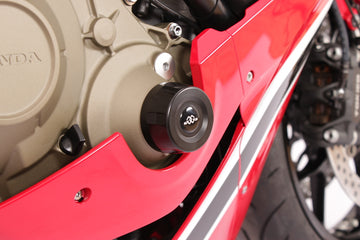 Honda Crf 300 Rally [GILLES] - Right Engine Guard Protector Crankcase Cover Black Honda CBR1000RR - 0