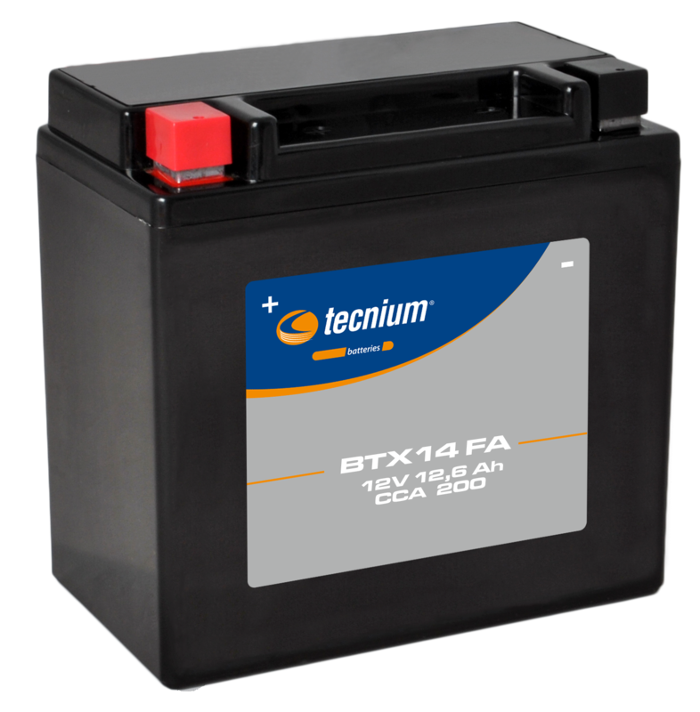 Suzuki Dr 800 S Big [TECNIUM] - Maintenance-free battery Factory activated - BTX14