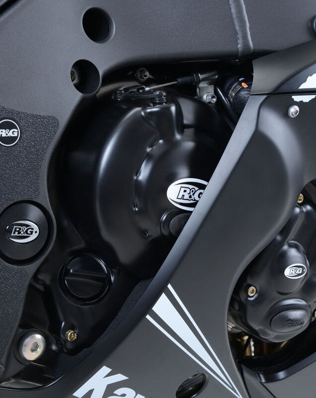 Kawasaki NINJA ZX-10 R ABS SPECIAL EDITION ZX1000S [2016-2018] - Race Series Engine Case Cover Protector - Black Kawasaki ZX-10R/RR
