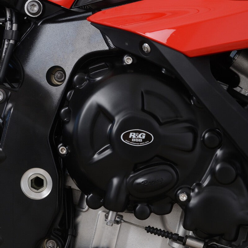 Bmw S 1000 RR ABS 0E21 [2019-2022] - Race Series Engine Case Cover Protector Set - Black BMW S1000RR/R M Sport