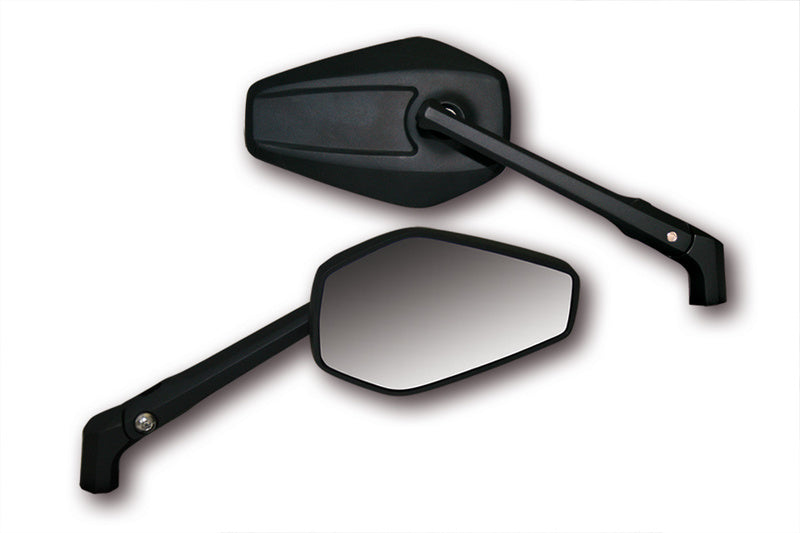 Suzuki GSX 800 S [SHIN YO] - Mirror Booster 2 Black (Pair)