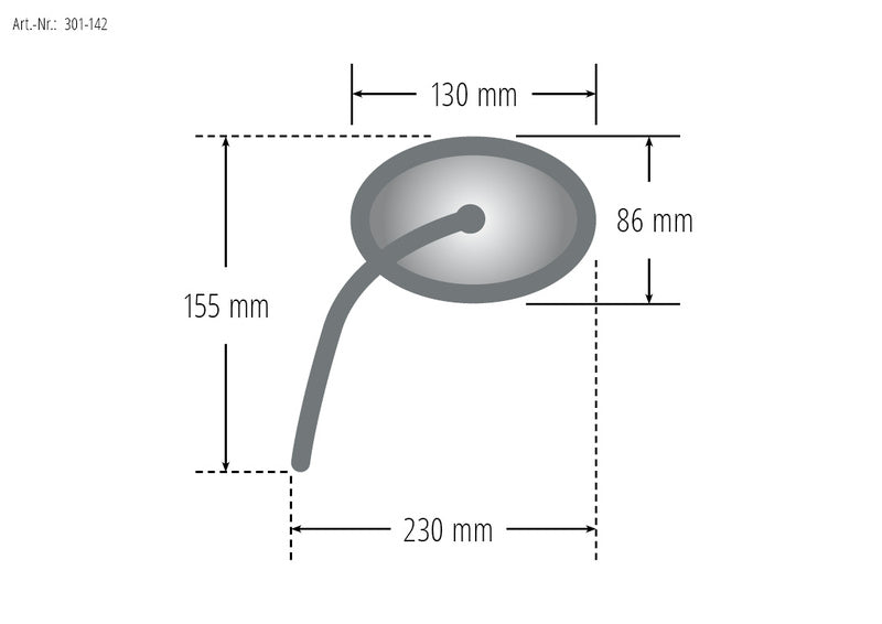 Yamaha Tenere 700 DM09 [Shin Yo] - motorcycle mirror