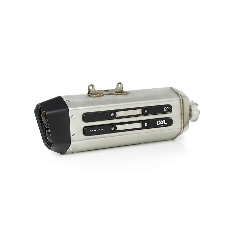 Yamaha Tenere 700 [IXIL] - MXT muffler stainless steel / end cap black - EY9067SS