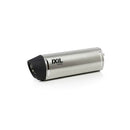 Kawasaki Z 900 A2 ABS ZR900D [2018-2019] - Hexoval Endtopf Edelstahl / Endkappe schwarz