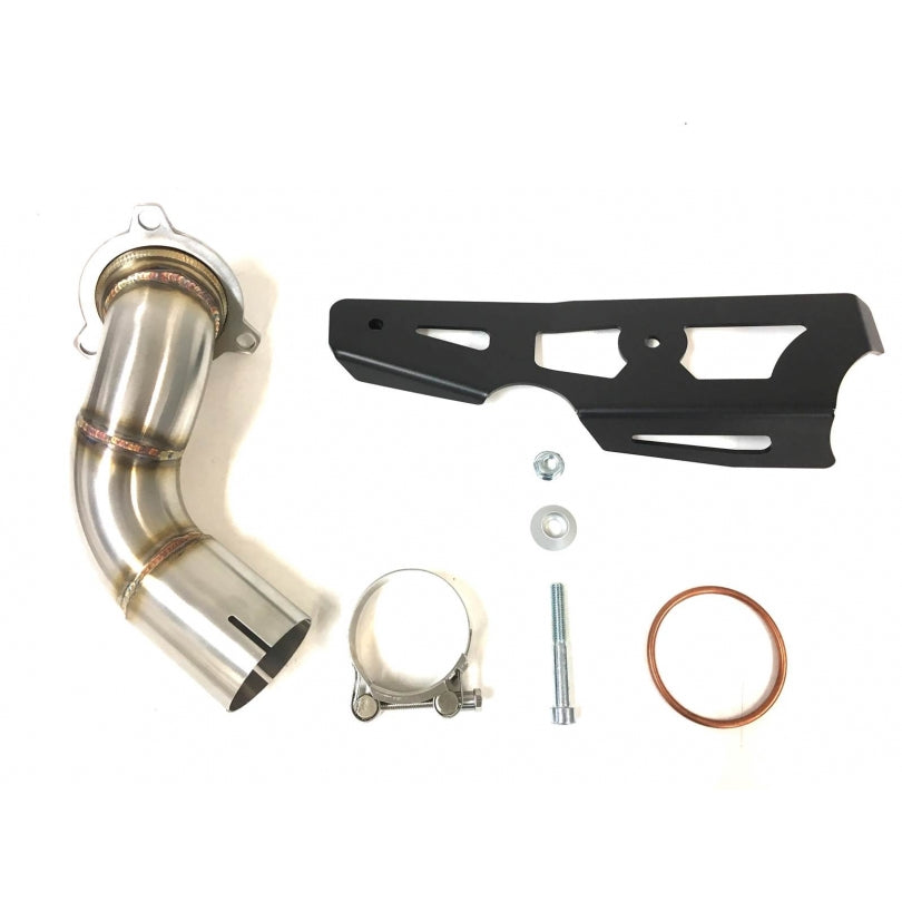 Kawasaki Z 900 A2 ABS ZR900H [2020-2021] - Hexoval Endtopf Edelstahl / Endkappe schwarz