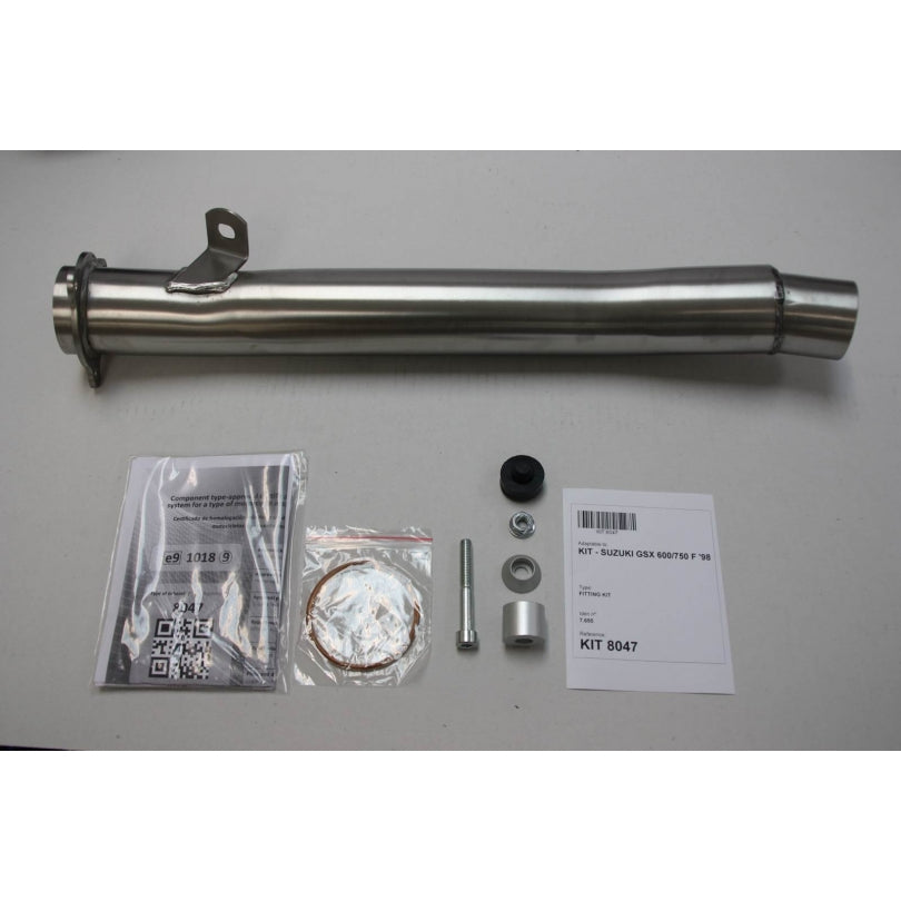 Suzuki GSX 600 F [1998-2005] - Hexoval Xtrem muffler - Suzuki GSX 600 F - OS8047VSE