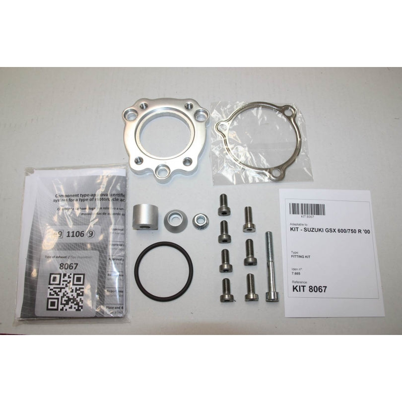 SUZUKI GSX R 600 [2001-2005] - Hexoval Xtrem Endtopf - Suzuki GSX 600 R - OS8067VSE