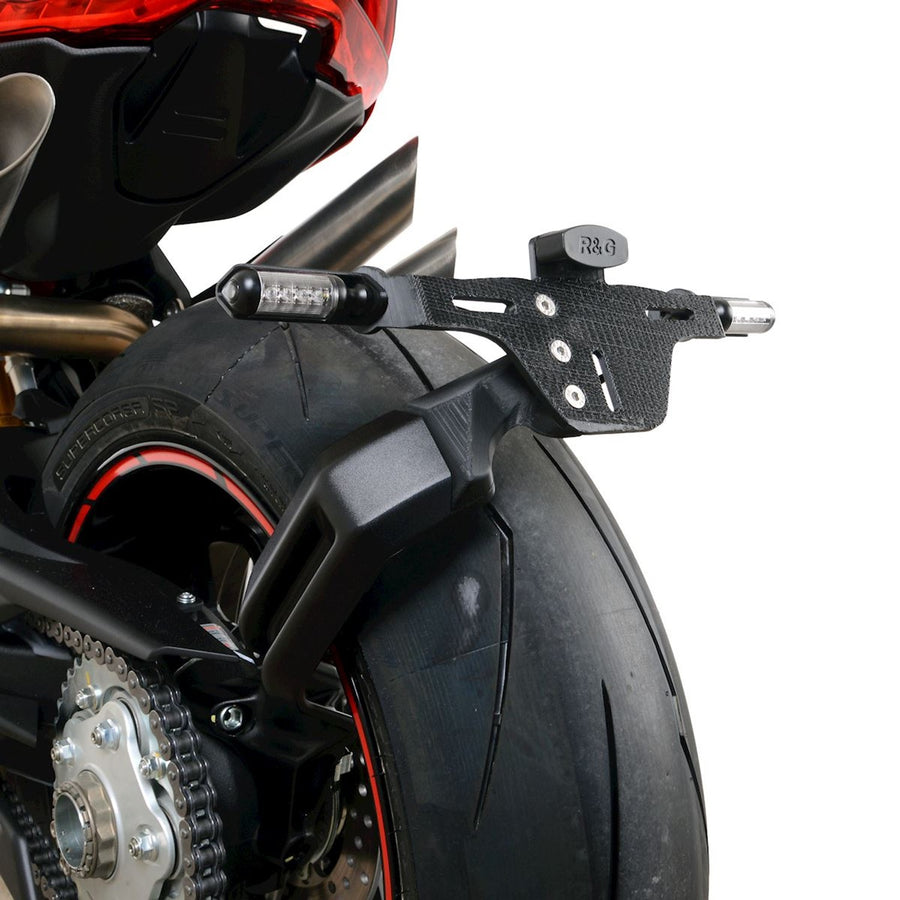 MV Agusta Superveloce 800 Series ORO [2020] - License Plate Holder Black - MV Agusta