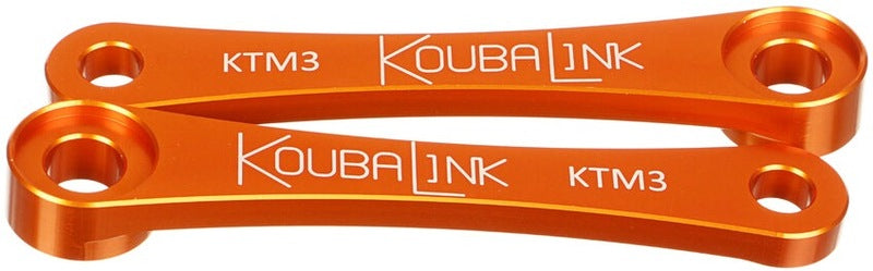 Ktm Duke 640 [KOUBALINK] - Lowering Kit (44.5 mm) Orange - KTM