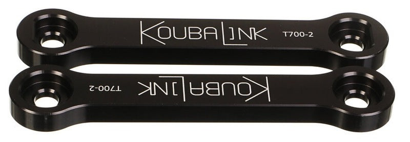 Yamaha Ténéré 700 [KOUBALINK] - Lowering kit (25.4 mm) Black - Yamaha Ténéré 700
