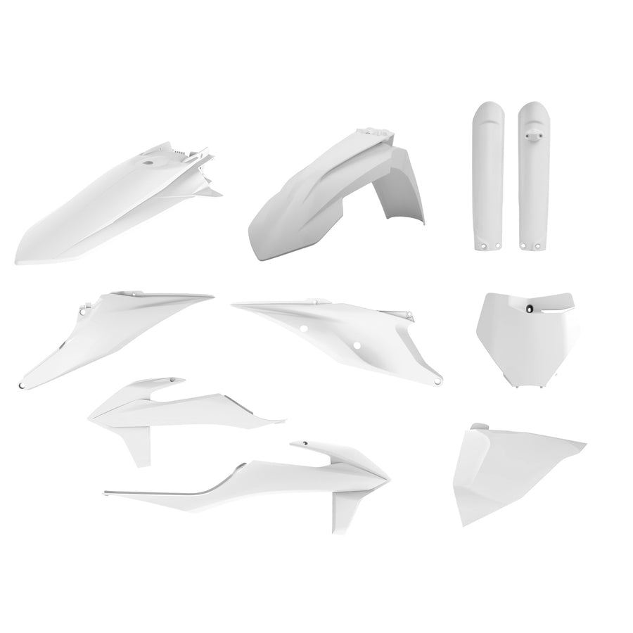 KTM 125 SX [2019-2022] - Plastic Kit White - KTM SX/SX-F