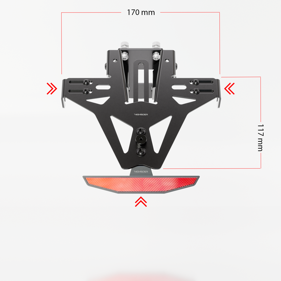 Honda CB 1000 R Black Edition [2022-2024] - per license plate holder Akron-RS