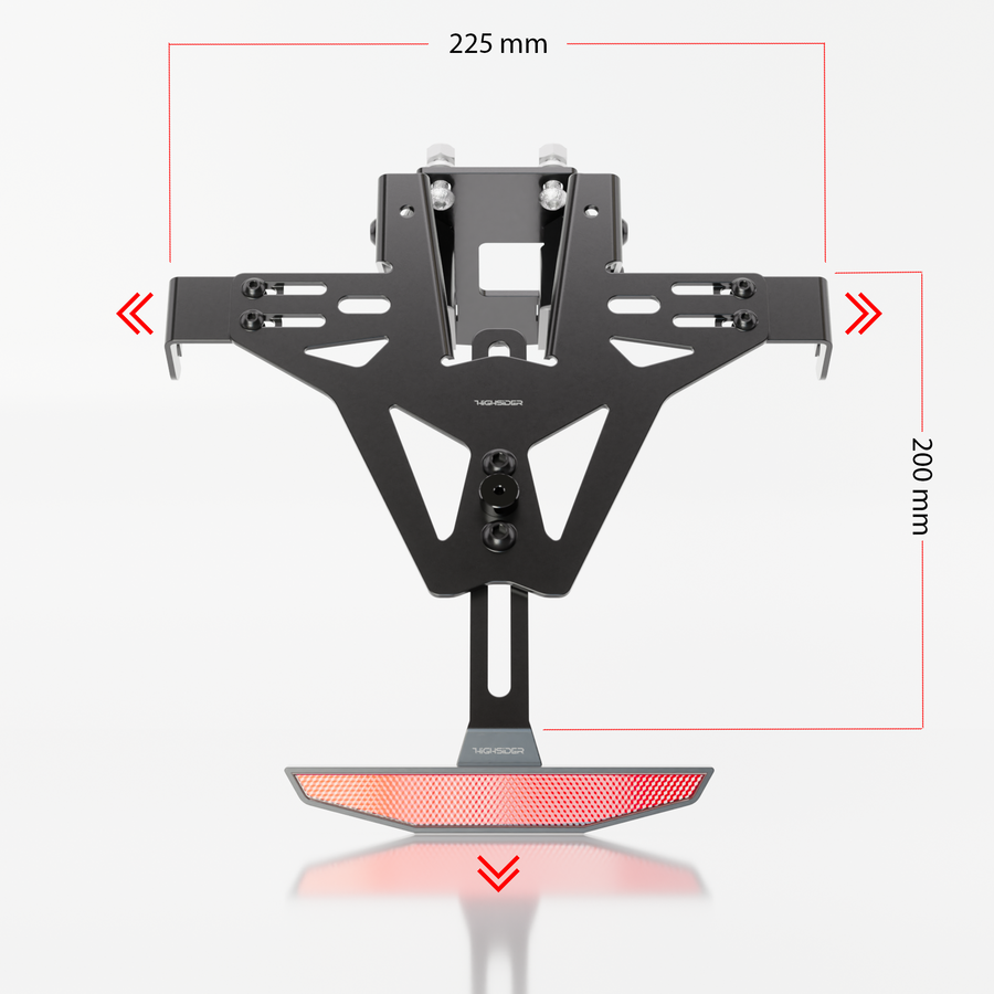 Honda CB 1000 R Black Edition [2022-2024] - per license plate holder Akron-RS