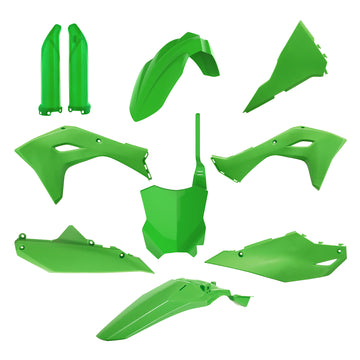 Kawasaki KX 250 X [2025-2026] - Plastik-Kit mit Gabelprotektoren
