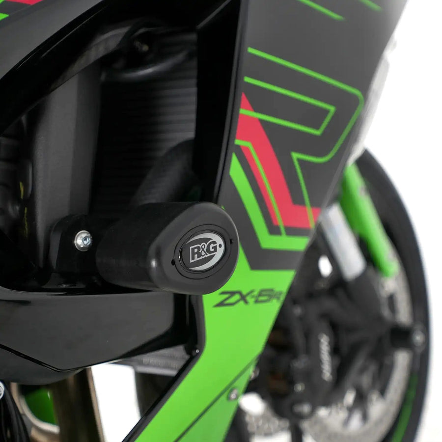 Kawasaki NINJA ZX-6R [2024-2026] - Aero Crash Protectors - Black