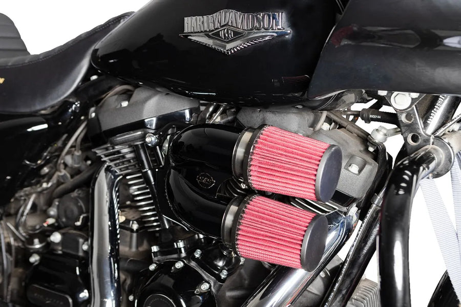 Harley-Davidson FLRT 1868 Freewheeler 114 [2025] - Tuned Induction Luftfilterkit – Oberfläche: Schwarz – Bild 5