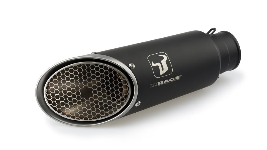 Kawasaki Z 900 A2 ABS ZR900D [2018-2019] - MK1 stainless steel slashcut rear silencer, Kawasaki Z 900, 16-19