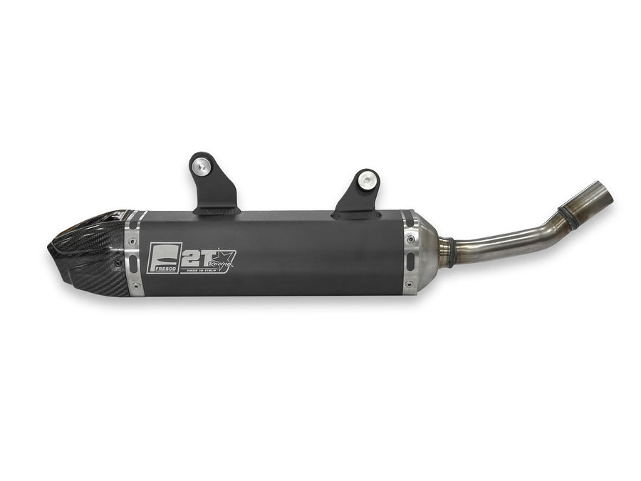Beta RX 300 2 T [2021-2026] - Carby Schalldämpfer schwarzes Aluminium/Karbon-Endkappe