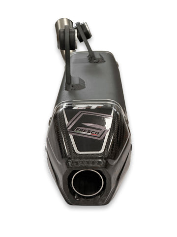 FANTIC XX 250 [2022-2026] - Carby Schalldämpfer schwarzes Aluminium/Karbon-Endkappe