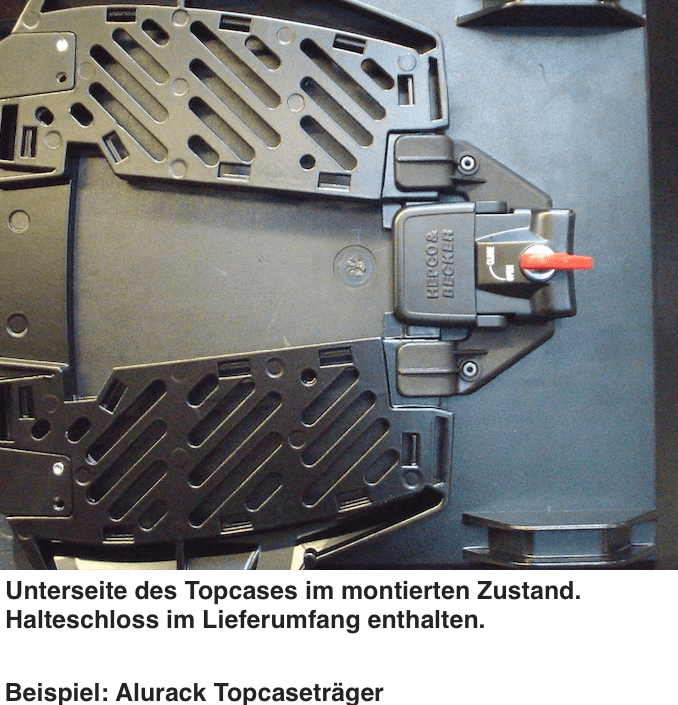 Topcase [Hepco & Becker] - Alu Xplorer 45 – for topcase carriers