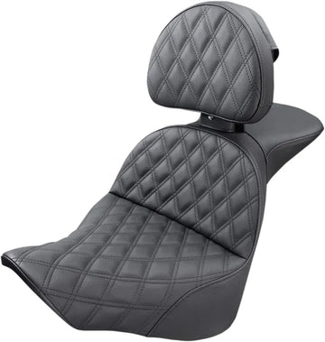 Harley Davidson Flfb [SADDLEMEN] – Explorer seat with diamond quilting