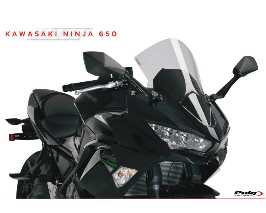 KAWASAKI ZX-10RR NINJA PERFORMANCE [2018] – R-Racer Screen – Transparent