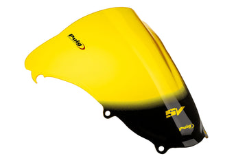 SUZUKI SV650S [2003-2008] / SV1000S [2003-2005] - racing screen | Yellow | PUIG 1346G