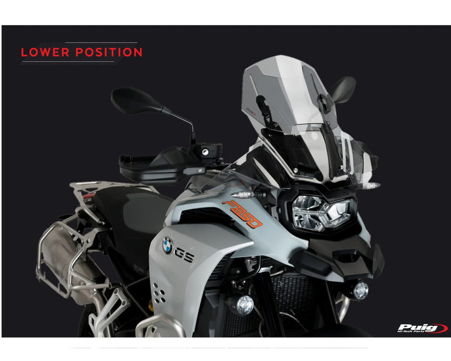 BMW F 750 GS [2024] – Adjustable windshield – heavily tinted