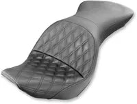 Harley Davidson Fxst [SADDLEMEN] – Explorer seat with diamond quilting