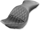 Harley Davidson Fxst [SADDLEMEN] – Explorer seat with diamond quilting