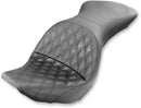 Harley Davidson Fxst [SADDLEMEN] – Explorer seat with diamond quilting