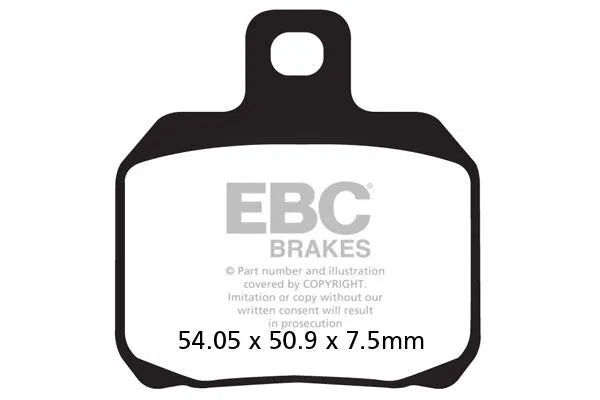 Ducati Multistrada V4 [EBC]-Half-sorted VEE brake pads