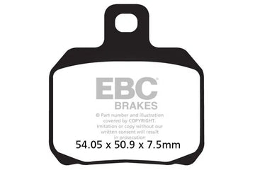 Ducati Multistrada V4 [EBC]-Half-sorted VEE brake pads