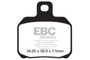 Ducati Monster 821 [EBC]-Half-sorted VEE brake pads-1