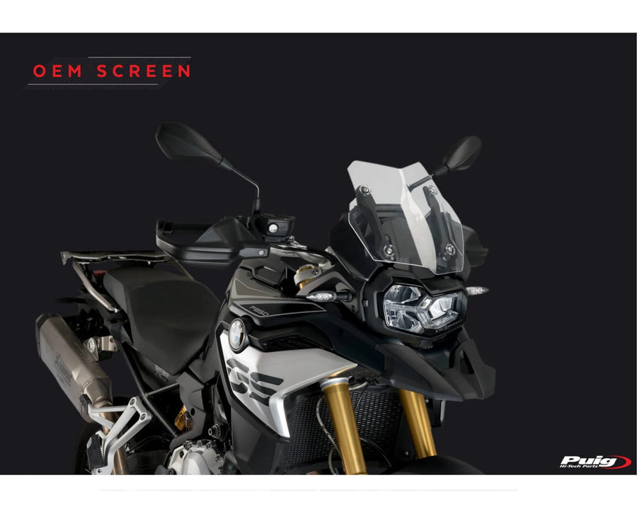 BMW F 750 GS [2024] – Adjustable windshield – heavily tinted