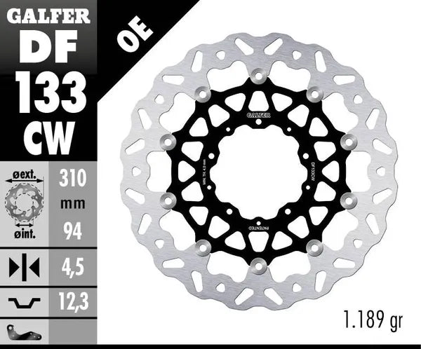 Honda Nt 1100 DCT [2025-2026, 2026] - brake discs - picture 4