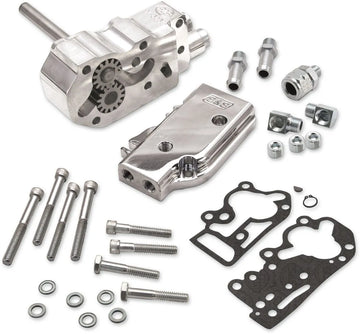 Harley-Davidson Flht 1340 Electra Glide Standard [1995] - Billet Ölpumpensatz – Ausführung: Universalabdeckung – Bild 1